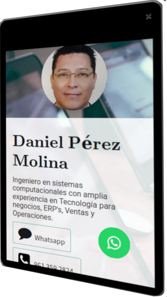 [Tarjeta ejecutiva] Executive digital card